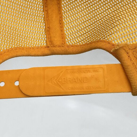 Vintage K-Brand SAR Hybrids All Mesh Snapback Trucker Hat Farmer USA Made (H20) - Picture 7 of 10